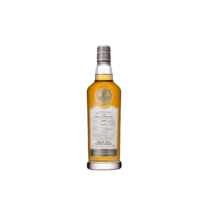 Scotch Whisky Tourbé Caol Ila, 13 ans, 2009, French Exclusive G&M Single Malt
