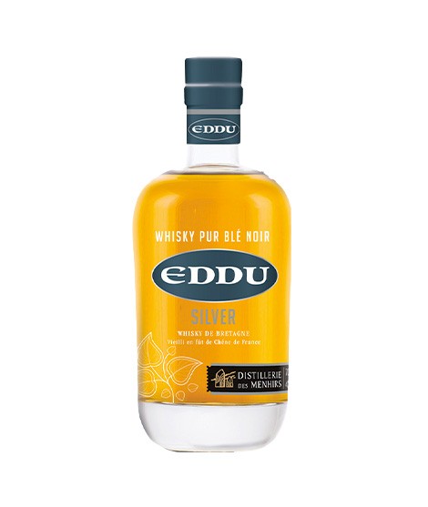 Whisky Distillerie des Menhirs Eddu Silver Pur blé noir