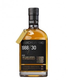 Scotch Whisky Tourbé Bruichladdich Rare Cask 1988 Single Malt
