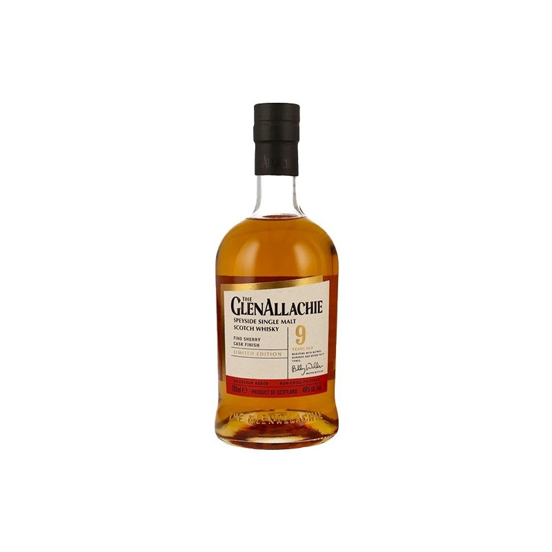Scotch Whisky GlenAllachie 9 ans Fino Sherry Finish Single Malt