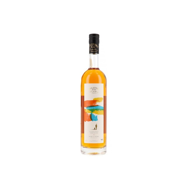 Whisky Tourbé Hellyers Road Slightly Peated 17 ans Single Cask