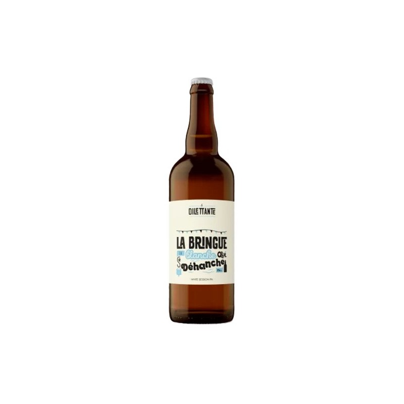 Bière blanche, Brasserie La Dilettante, La Bringue, 75 cl