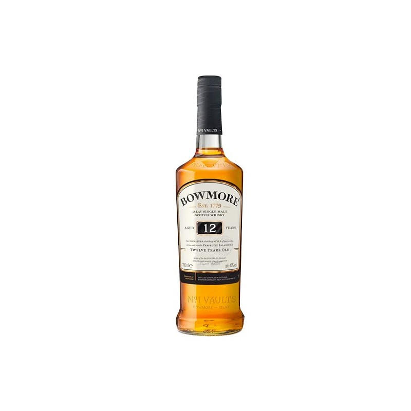 Scotch Whisky Tourbé Bowmore 12 ans Single Malt
