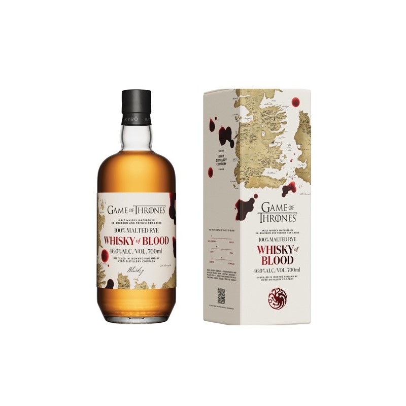 Whisky Rye Kyrö, édition Game of Thrones, Whisky of Blood